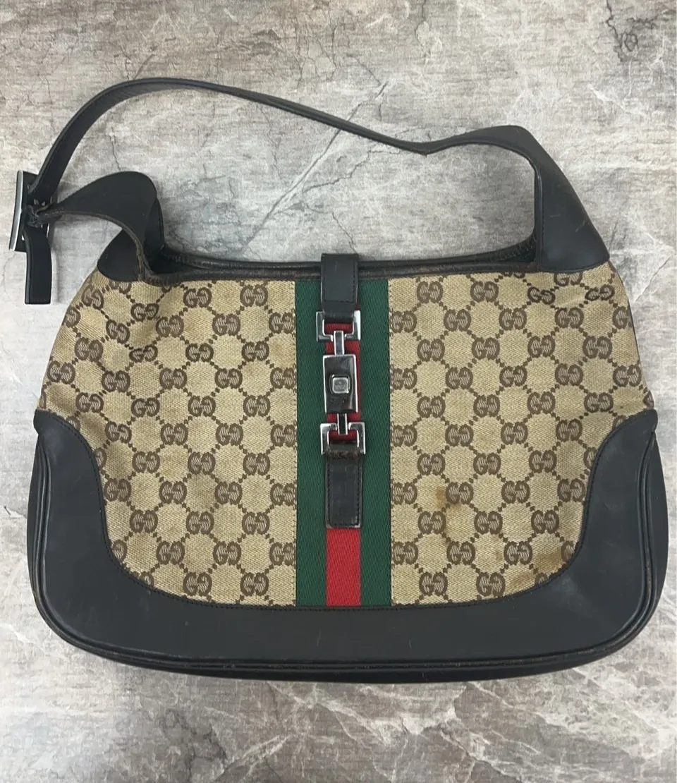 GUCCI GGキャンバス ジャッキーバッグ お買取りいたしました